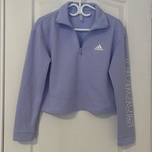 ADIDAS Cropped Quarter Zip